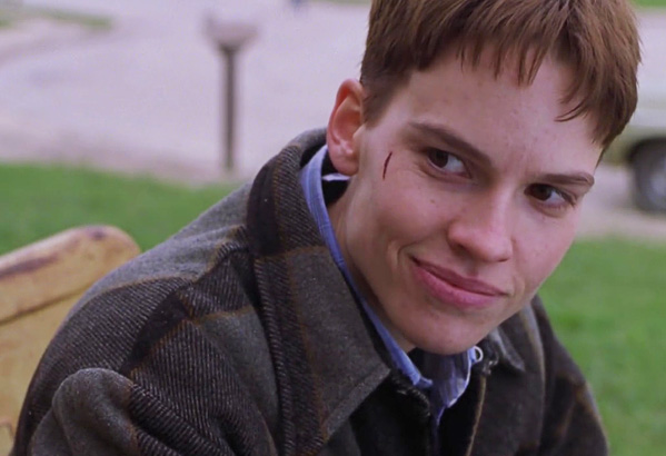 Hilary Swank dans Boys don't cry