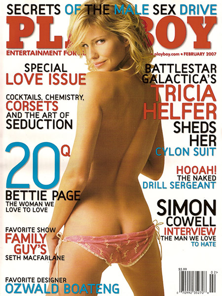 Tricia Helfer playboy