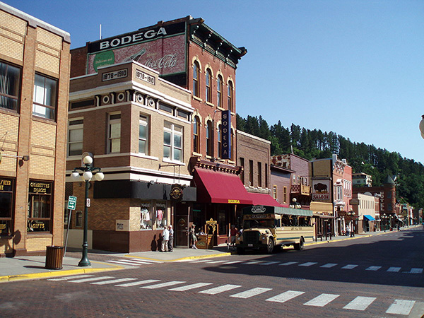 Ville de Deadwood aux États-Unis